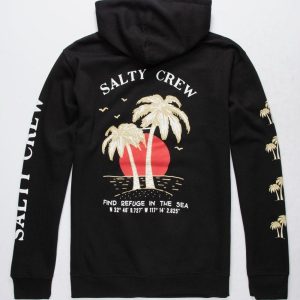 Salty Crew Twin Palms Hoodie freeshipping - leathersea.com