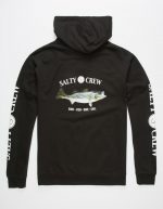 Salty Crew Striped Bass Hoodie freeshipping - leathersea.com
